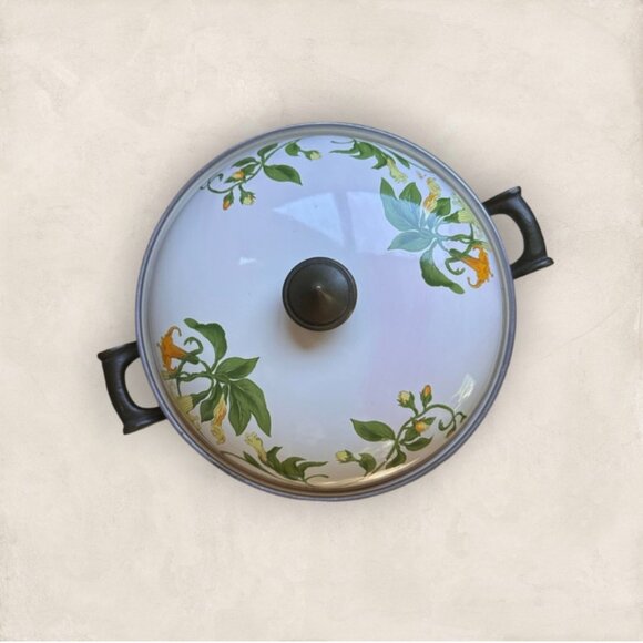 Vintage Asta Enamelware Dutch Oven - Germany - 2-Quart - Brass  - Picture 3 of 8